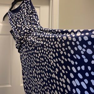 Navy dress by London Times